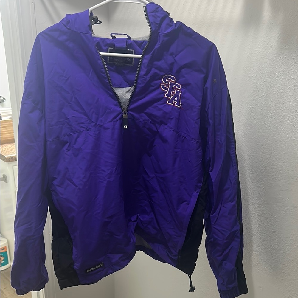 SFA Purple and Black Windbreaker Jacket